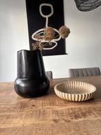 Be pure home zwarte  decovaas excl tak, Ophalen of Verzenden, Gebruikt, Zwart, Minder dan 50 cm