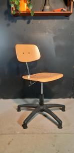 Bureaustoel vintage in hoogte verstelbaar, Ophalen, Zo goed als nieuw, Zwart