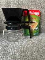 Melitta 1-persoons koffiepotje/ slow coffee/ filterkoffie/, Ophalen of Verzenden, Gebruikt