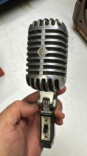Originele 1950’s Shure microfoon in originele doos. beschikbaar voor biedingen