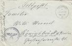 Duitsche Reich Enveloppe verzonden per Feldpost, Verzenden, Envelop