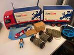 Playmobil 4323 + 4320, EuroTrans Vrachtwagen met accessoires, Ophalen of Verzenden, Gebruikt, Jongen of Meisje