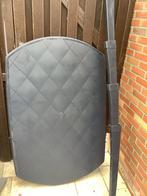 Te koop blauwe kunstof tuin tafel, Tuin en Terras, Tuintafels, Ophalen, Zo goed als nieuw, Rechthoekig, Kunststof