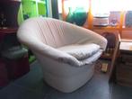 space age vintage design jaren 70 kunststof fauteuil retro, Kunststof, Gebruikt, Ophalen