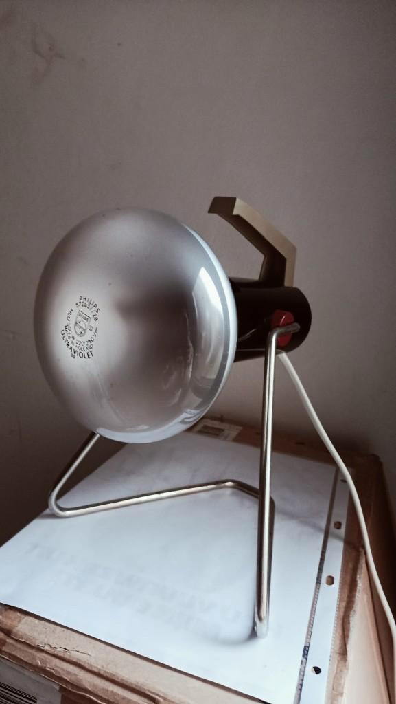 Vintage hoogtezon Philips serie HP 3202. Uniek. Werkt nog., Antiek en Kunst, Antiek | Lampen, Ophalen