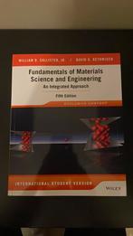 Nieuw: Fundamentals of Materials Science and Engineering, Nieuw, Ophalen of Verzenden, Werktuigbouwkunde, William D. Callister jr., David G. Rethwisch