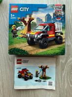 Lego City Brandweerman redt poes uit boom. 60393, Ophalen of Verzenden, Zo goed als nieuw, Complete set, Lego