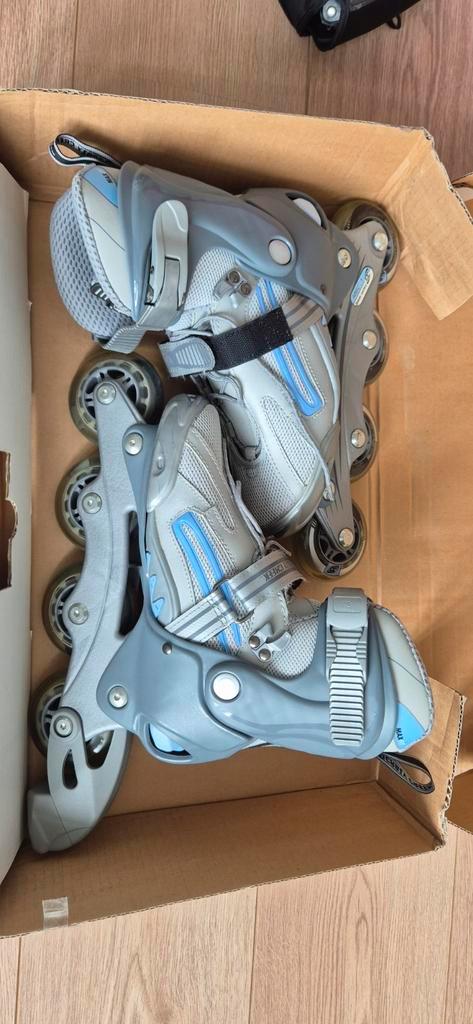 Crazy Creek Inlineskates S125 Lady + Beschermset Maat 37, Sport en Fitness, Skeelers, Zo goed als nieuw, Inline skates 4 wielen