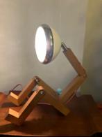 Wooden man tafellamp, Huis en Inrichting, Lampen | Tafellampen, Ophalen of Verzenden