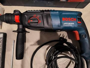 Bosch GBH 2-26 Professional boorhamer met veel extra's!! beschikbaar voor biedingen