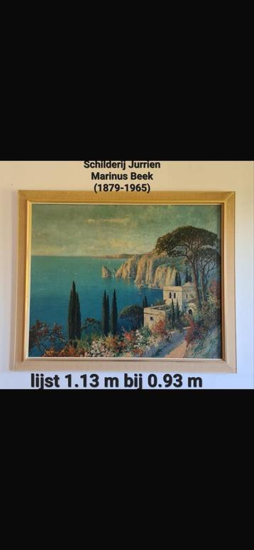 Jurrien Marinus Beek - Zeegezicht beschikbaar voor biedingen