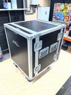 flightcase rackcase flight case op wielen 58 x 52 x 56 cm, Ophalen, Gebruikt, Overige instrumenten, Flightcase