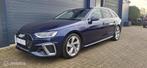 Audi A4 Avant 40 TFSI S edition,Trekhaak., Auto's, Audi, Stof, Gebruikt, 1984 cc, Blauw