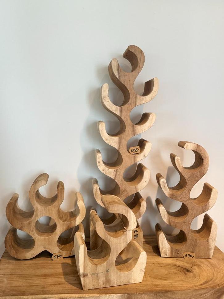 Suar wijnrekken, Huis en Inrichting, Woonaccessoires | Wijnrekken, Nieuw, Minder dan 50 cm, Hout, 5 tot 15 flessen, Ophalen of Verzenden