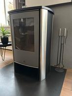 Barbas Houtkachel + Vloerbeschermer, Huis en Inrichting, Kachels, Ophalen, Gebruikt, Houtkachel, Vrijstaand