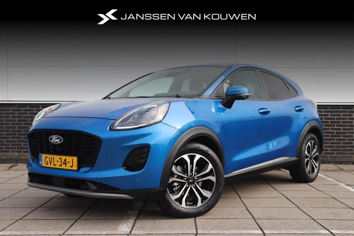 Ford Puma 1.0 EcoBoost Hybrid Titanium * Nieuw Model * 360 C, Auto's, Ford, Bedrijf, Te koop, Puma, 360° camera, ABS, Achteruitrijcamera