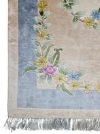Handgeknoopt Oriental zijde tapijt floral medallion 93x153cm, 50 tot 100 cm, Nieuw, Aubusson Frans floral Oriental hype, 150 tot 200 cm
