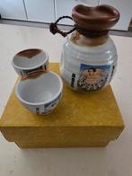 Sake Set met Sumo Ontwerp, Keramiek, Nieuw, Ophalen of Verzenden, Overige stijlen