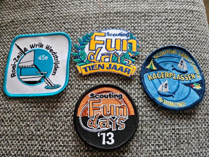 Scouting Emblemen Collectie, Verzamelen, Scouting, Zo goed als nieuw, Embleem, Speld of Insigne, Ophalen of Verzenden