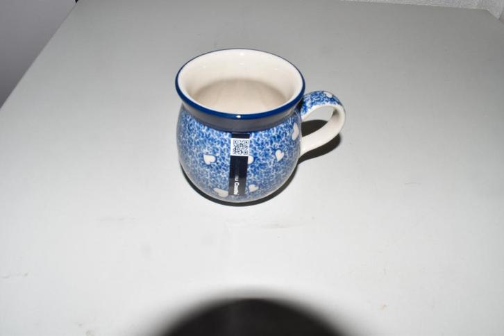 Farmers mokken White Hearts Bunzlau Castle servies, Huis en Inrichting, Keuken | Servies, Nieuw, Overige typen, Overige stijlen