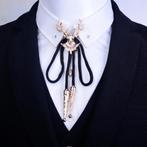 Western bolo stropdas hert / cowboy tie heren mannen amerika, Verzenden, Nieuw