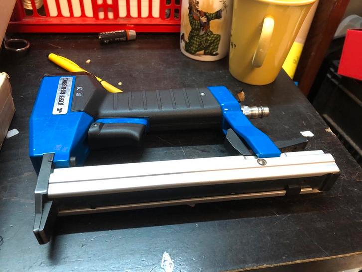 Josef Kihlberg JK 21 Pneumatische Tackers, Doe-het-zelf en Verbouw, Gereedschap | Handgereedschap, Gebruikt, Ophalen