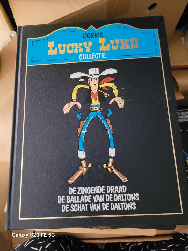 Lucky Luke Collectie - Morris - Hardcover, Boeken, Stripboeken, Gelezen, Eén stripboek, Ophalen of Verzenden