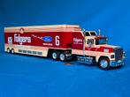 Ford 9000 & lange NASCAR trailer Folgers! Nieuw&doos!KIJK!, Ophalen of Verzenden, Nieuw, Bus of Vrachtwagen