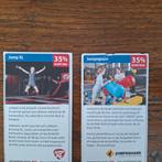 Jump XL Jumpsquare 35% korting, Drie personen of meer, Kortingsbon, Overige typen