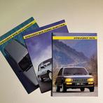 3 stuks Peugeot 505 folders / brochures 1985, Boeken, Ophalen of Verzenden, Gelezen, Peugeot