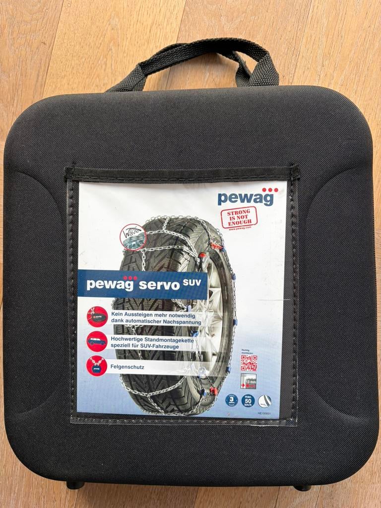 Sneeuwkettingen Pewag Servo SUV RSV 77, Auto diversen, Sneeuwkettingen, Ophalen of Verzenden, Zo goed als nieuw