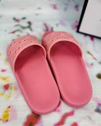 Gucci GG lotus pink rubber slippers maat 29, Gucci, Overige typen, Gucci EU, Customercare@gucci.com