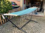 Hangmat met frame, Tuin en Terras, Hangmatten, Ophalen, Gebruikt, Eenpersoons, Met standaard