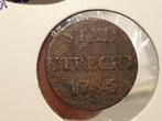 Utrecht, duit 1786 nr.4 (01), Postzegels en Munten, Munten | Nederland, Ophalen of Verzenden, Vóór koninkrijk, Overige waardes