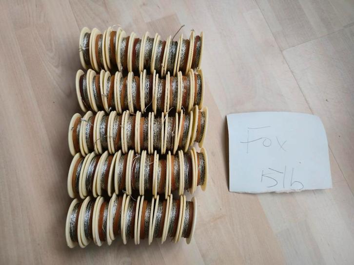 49 x 10m Fox braid 15lb rigs onderlijn, Watersport en Boten, Hengelsport | Karpervissen, Nieuw, Overige typen, Ophalen of Verzenden