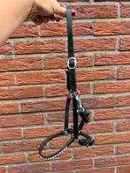 Leren halster met steentjes maat veulen, Ophalen of Verzenden, Zo goed als nieuw, Overige soorten