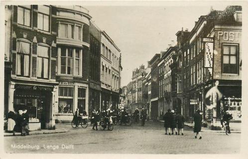 (386-196-033) Middelburg Lange Delft, Verzamelen, Ansichtkaarten | Nederland, Zeeland, Verzenden