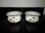 2 Portmeirion aparte schalen Botanic garden, Verzenden, Zo goed als nieuw, Overige materialen, Bord of Schaal