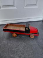 Antieke Houten Speelgoed zwiep Auto, Ophalen of Verzenden