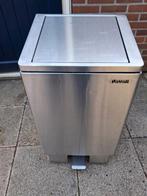 Nayati RVS Vuilnisbak - Pedaalemmer, Ophalen, Gebruikt, Met pedaal, 50 tot 75 cm