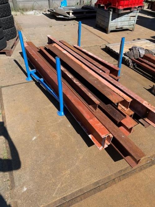 Stalen balken H- en I-profielen – 4 meter – hele part, Doe-het-zelf en Verbouw, Metalen, Gebruikt, IJzer, Ophalen