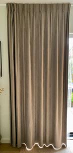 Veneta Overgordijnen - Beige- Nieuw, Ophalen, 200 cm of meer, Velours, Beige