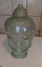 Glazen hoofd blank glas, Verzamelen, Ophalen of Verzenden, Zo goed als nieuw