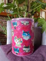 Katten in vrolijke kleuren, Rond, Nieuw, Ophalen of Verzenden, Metaal