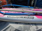F2 - Comet 340 slalom, Watersport en Boten, Windsurfen, Ophalen, 300 cm of meer, Complete set, 5 tot 7 m²