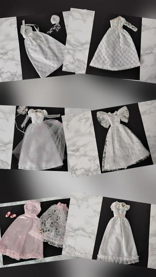 Sindy Kleding Fleur Bruidsjurken Barbie Poppen Jurken, Verzamelen, Poppen, Gebruikt, Kleertjes, Ophalen of Verzenden