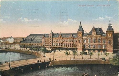 (304-225-025) Amsterdam Centraal Station, Verzamelen, Ansichtkaarten | Nederland, Noord-Holland, Verzenden