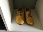 Veterschoenen merk Hartjes, maat 7 (40), okergeel, leest G, Kleding | Dames, Schoenen, Schoenen met lage hakken, Geel, Ophalen of Verzenden