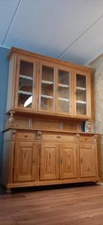 IN PRIJS VERLAAGD: Antiek Massief Grenen Buffetkast, Antiek en Kunst, Antiek | Meubels | Kasten, Ophalen of Verzenden