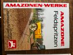Amazone veldspuit folders, Ophalen